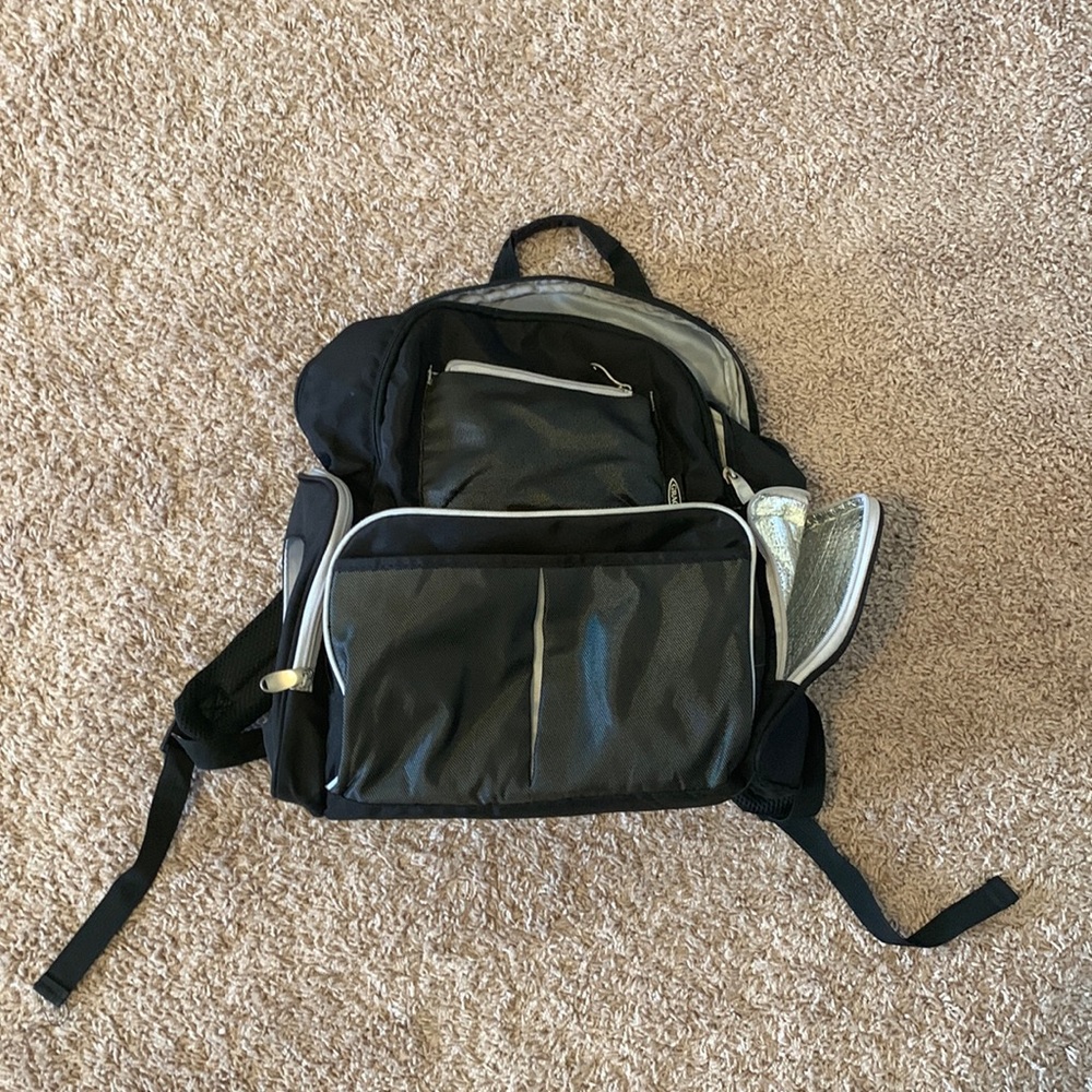 Graco diaper bag backpack - used but in good clean condition